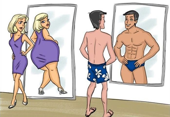 Diferenças no corpo de homens e mulheres